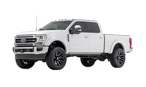 Расширители колёсных арок Sport, цвет YZ Oxford White, Rough Country — фото 4