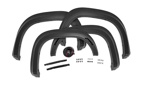 Расширители колёсных арок Sport, цвет KAD Gun Metal, Nissan Frontier (2022–2026), Rough Country — фото 2