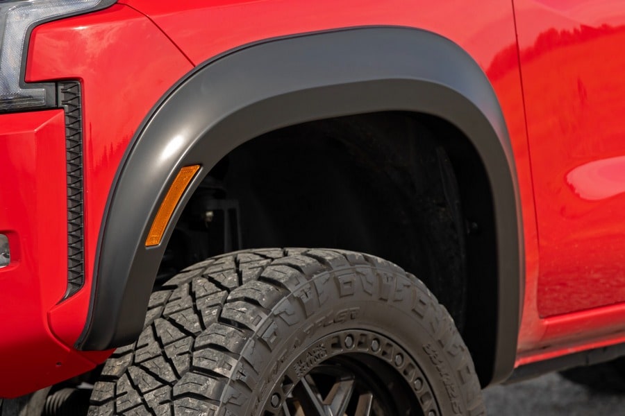 Расширители колёсных арок Sport, цвет KAD Gun Metal, Nissan Frontier (2022–2026), Rough Country — фото 7