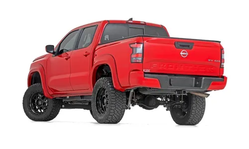 Расширители колёсных арок Sport, цвет QAK Glacier White, Nissan Frontier (2022–2026), Rough Country — фото 3