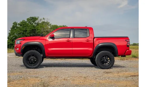 Расширители колёсных арок Sport, цвет QAK Glacier White, Nissan Frontier (2022–2026), Rough Country — фото 6