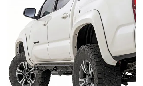 Расширители колёсных арок Sport, цвет 089 Wind Chill Pearl, Toyota Tacoma III, Rough Country — фото 1