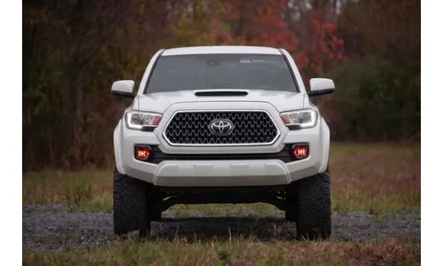 Расширители колёсных арок Sport, цвет 089 Wind Chill Pearl, Toyota Tacoma III, Rough Country — фото 4