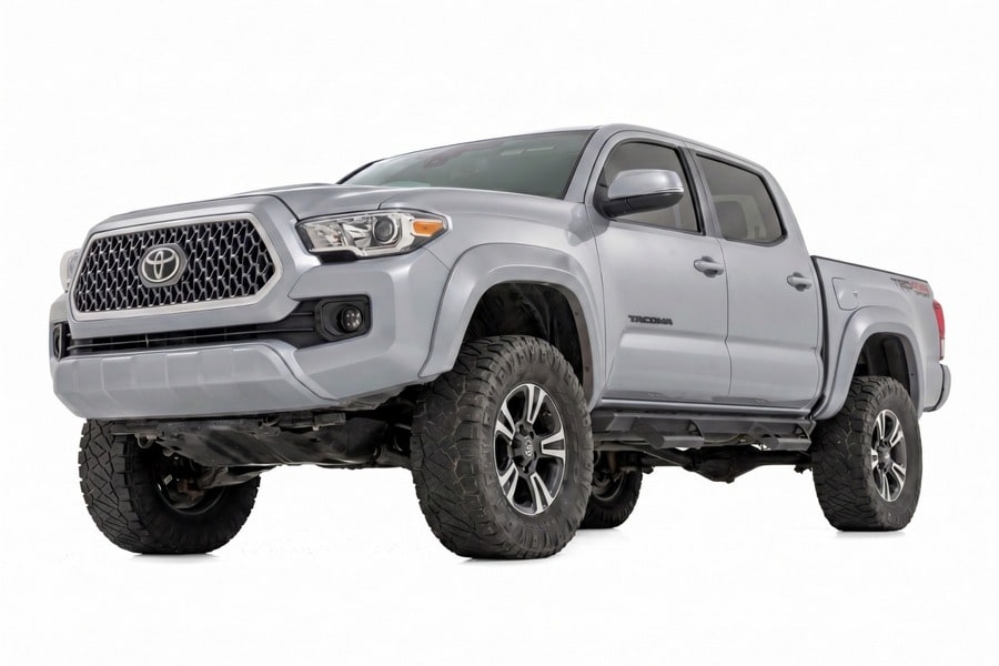 Расширители колёсных арок Sport, цвет 1D6 Silver Sky Metallic, Toyota Tacoma III, Rough Country — фото 2