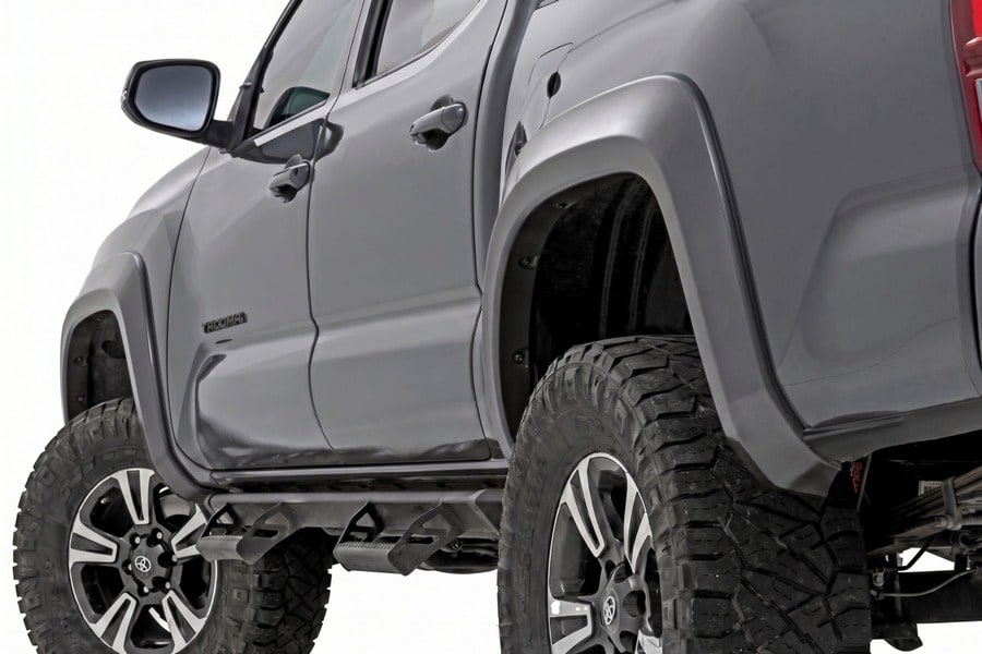 Расширители колёсных арок Sport, цвет 1G3 Magnetic Gray, Toyota Tacoma III, Rough Country — фото 1