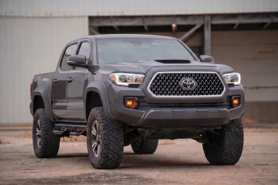Расширители колёсных арок Sport, цвет 1G3 Magnetic Gray, Toyota Tacoma III, Rough Country — фото 4