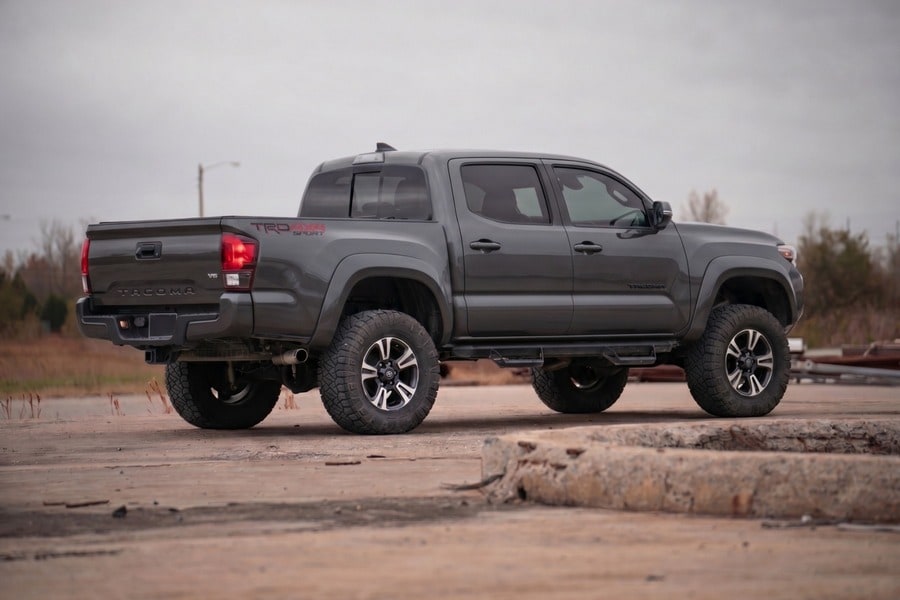 Расширители колёсных арок Sport, цвет 1G3 Magnetic Gray, Toyota Tacoma III, Rough Country — фото 6