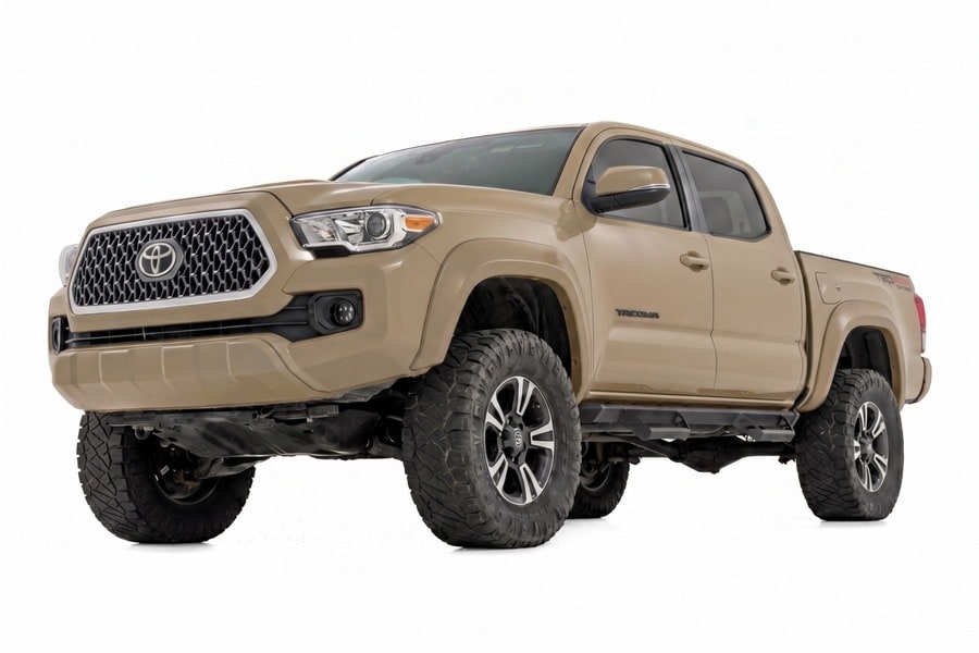 Расширители колёсных арок Sport, цвет 4V6 Quicksand, Toyota Tacoma III, Rough Country — фото 2
