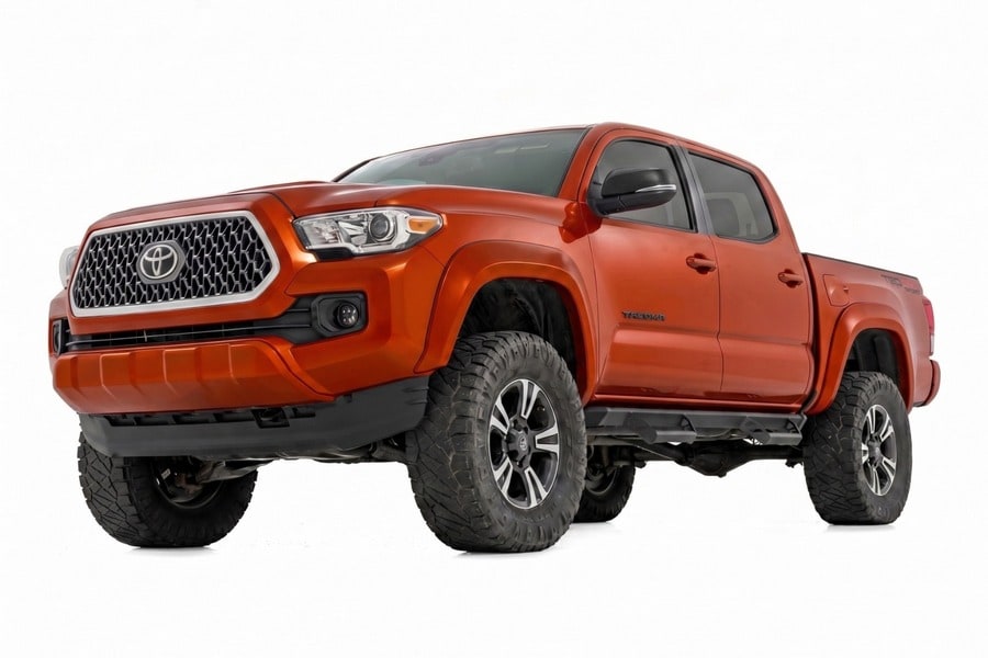 Расширители колёсных арок Sport, цвет 4X0 Inferno, Toyota Tacoma III, Rough Country — фото 2