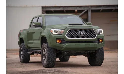 Расширители колёсных арок Sport, цвет 6V7 Army Green, Toyota Tacoma III, Rough Country — фото 4