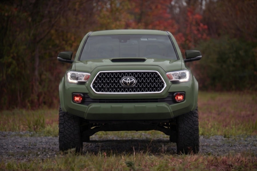 Расширители колёсных арок Sport, цвет 6V7 Army Green, Toyota Tacoma III, Rough Country — фото 5