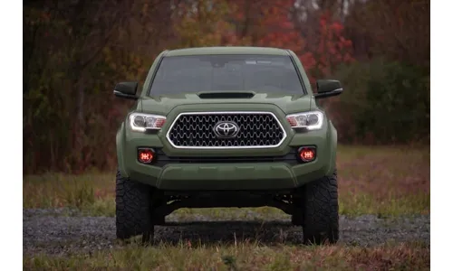Расширители колёсных арок Sport, цвет 6V7 Army Green, Toyota Tacoma III, Rough Country — фото 5