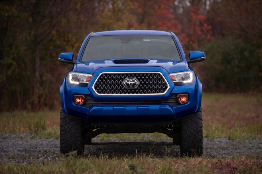 Расширители колёсных арок Sport, цвет 8T0 Blazing Blue, Toyota Tacoma III, Rough Country — фото 5