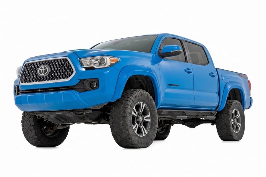 Расширители колёсных арок Sport, цвет 8T6 Voodoo Blue, Toyota Tacoma III, Rough Country — фото 2