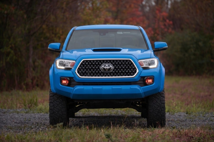 Расширители колёсных арок Sport, цвет 8T6 Voodoo Blue, Toyota Tacoma III, Rough Country — фото 5