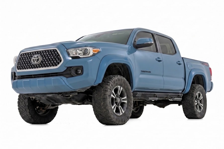 Расширители колёсных арок Sport, цвет 8W2 Cavalry Blue, Toyota Tacoma III, Rough Country — фото 2