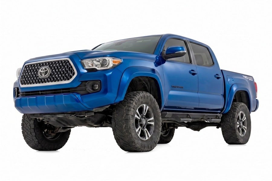 Расширители колёсных арок Sport, цвет 8W7 Blue Crush, Toyota Tacoma III, Rough Country — фото 2