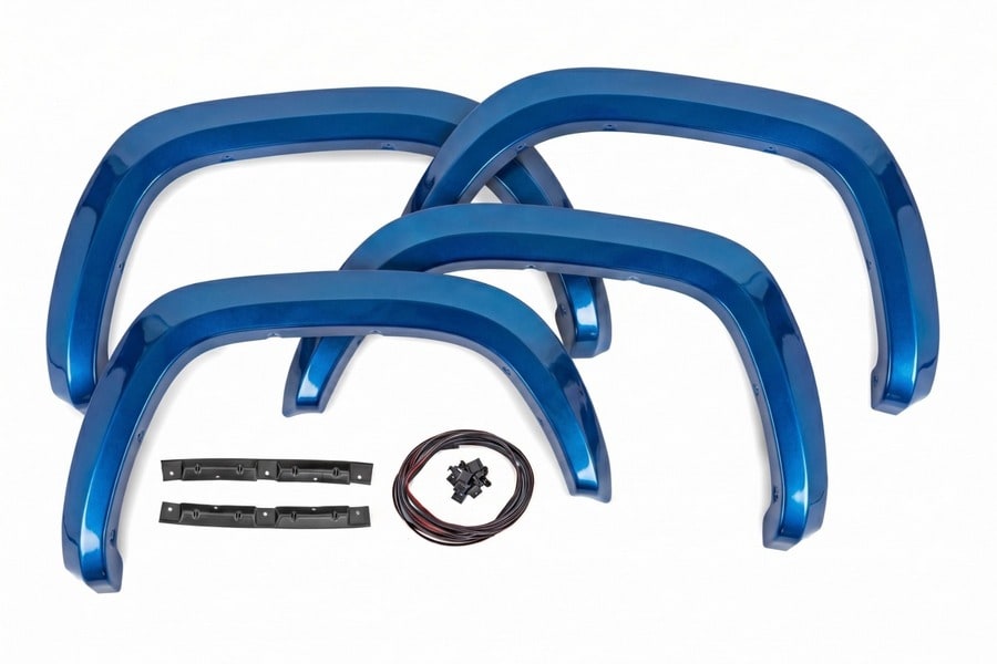 Расширители колёсных арок Sport, цвет 8W7 Blue Crush, Toyota Tacoma III, Rough Country — фото 3