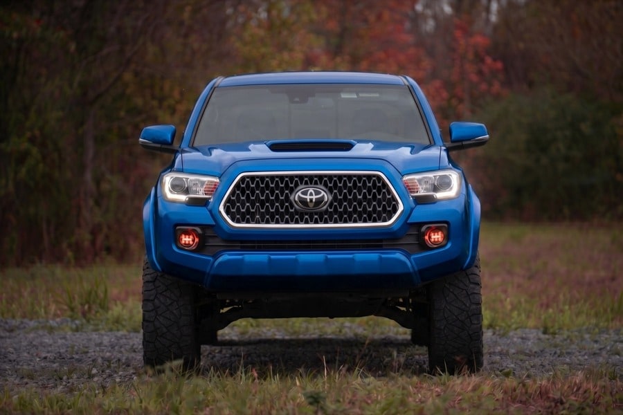 Расширители колёсных арок Sport, цвет 8W7 Blue Crush, Toyota Tacoma III, Rough Country — фото 5