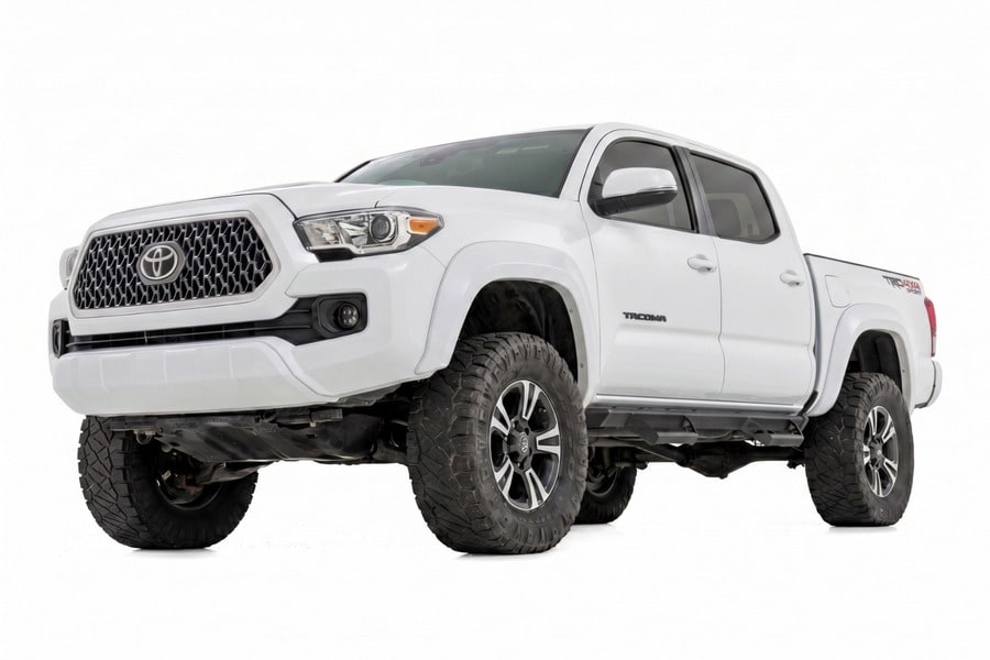Расширители колёсных арок Sport, цвет 040 Super White, Toyota Tacoma III, Rough Country — фото 2
