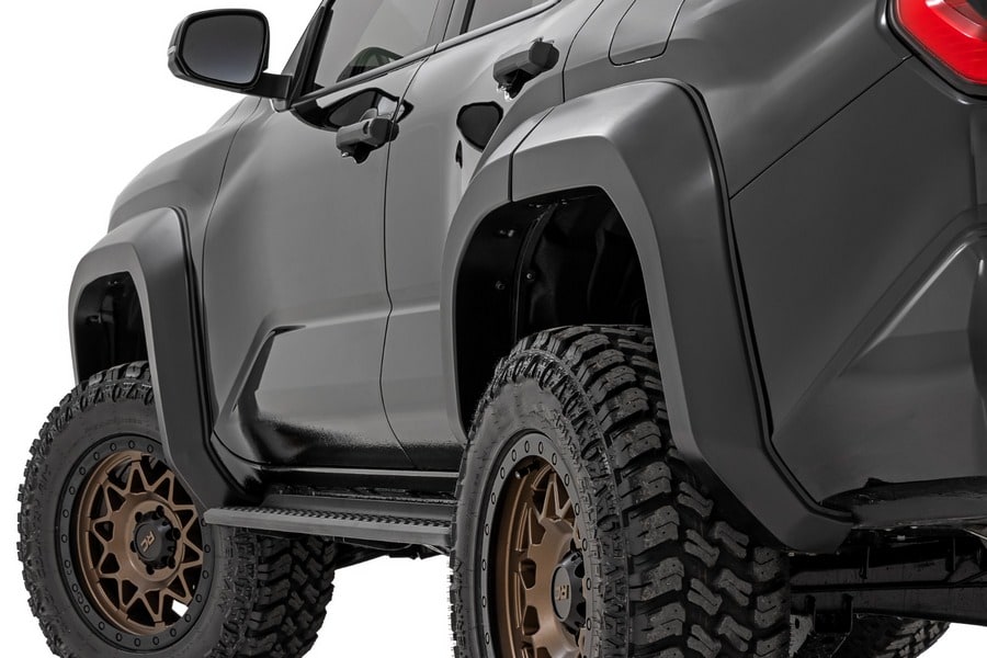 Расширители колёсных арок Sport, цвет 089 Wind Chill Pearl, Toyota 4Runner VI, Rough Country — фото 1
