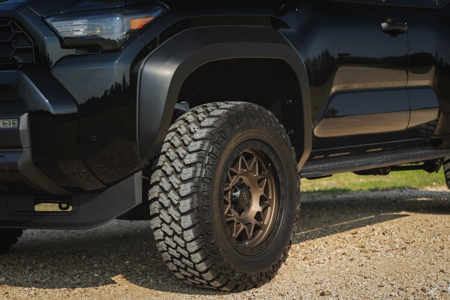 Расширители колёсных арок Sport, цвет 202 Gloss Black, Toyota 4Runner VI, Rough Country — фото 6