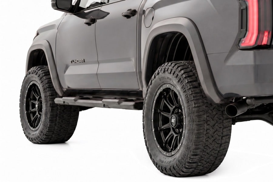 Расширители колёсных арок Sport, цвет 1G3 Magnetic Gray, Toyota Tundra III, Rough Country — фото 1