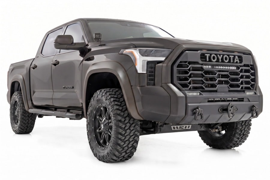 Расширители колёсных арок Sport, цвет 1G3 Magnetic Gray, Toyota Tundra III, Rough Country — фото 2