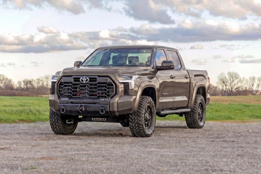 Расширители колёсных арок Sport, цвет 1G3 Magnetic Gray, Toyota Tundra III, Rough Country — фото 5