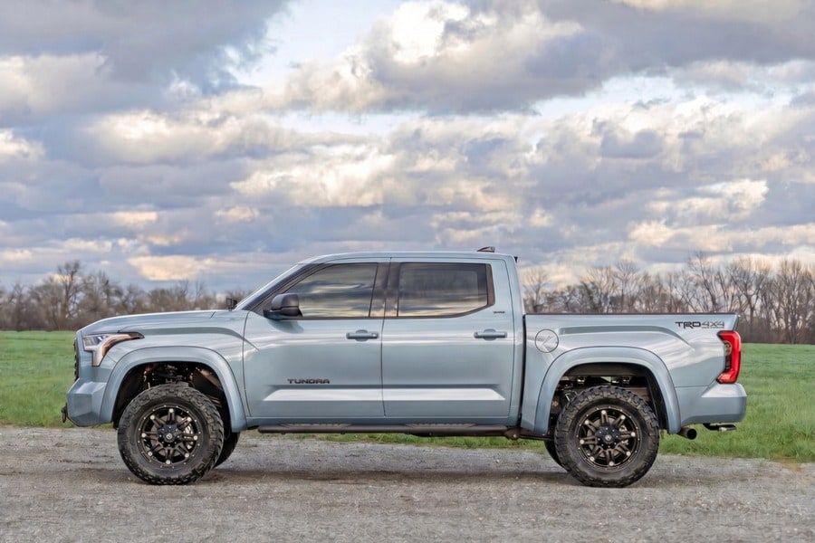 Расширители колёсных арок Sport, цвет 1K6 Ice Edge, Toyota Tundra III, Rough Country — фото 7