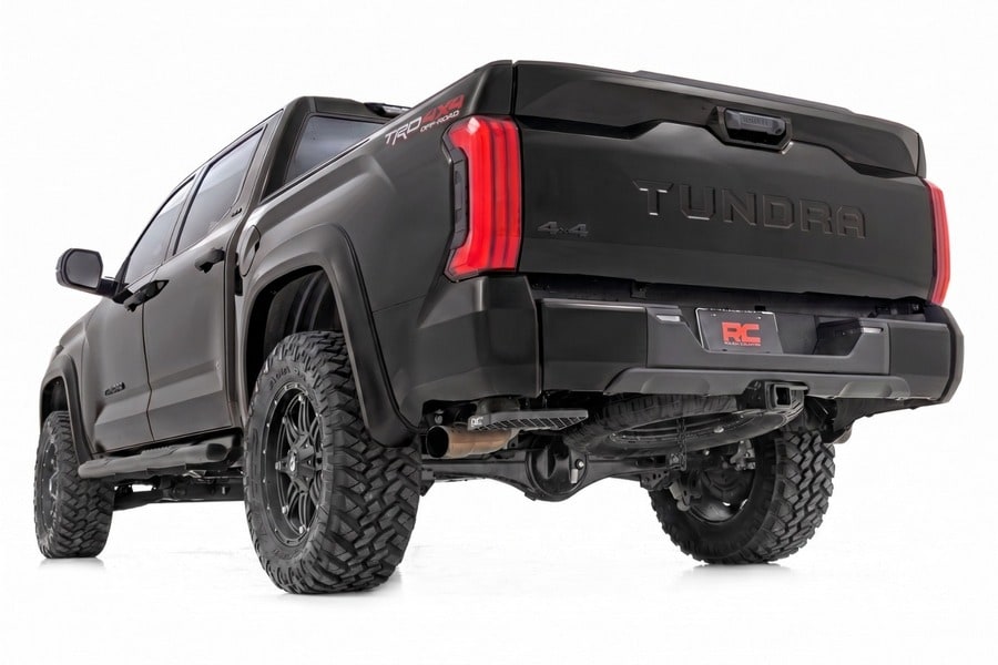 Расширители колёсных арок Sport, цвет 218 Midnight Black Metallic, Toyota Tundra III, Rough Country — фото 3