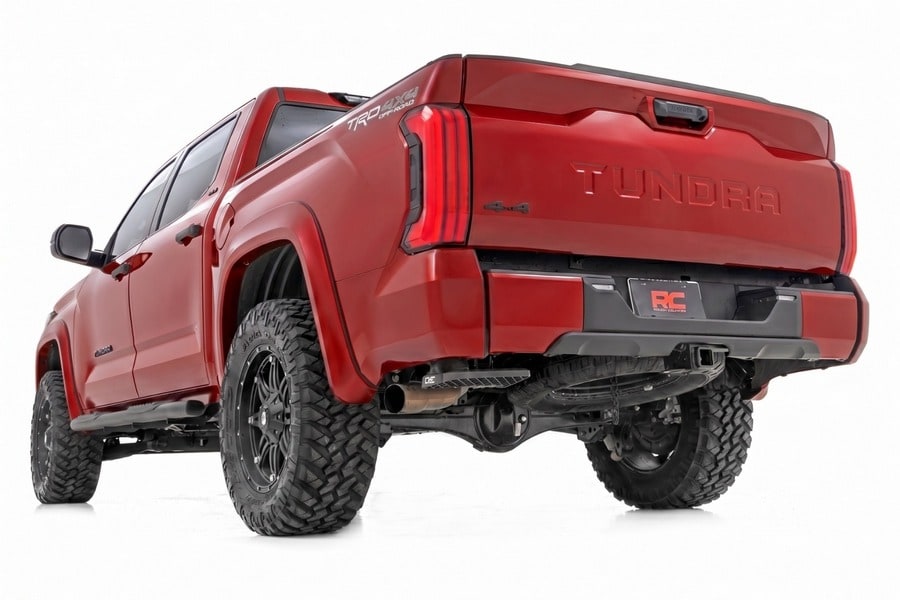 Расширители колёсных арок Sport, цвет 3U5 Supersonic Red, Toyota Tundra III, Rough Country — фото 3