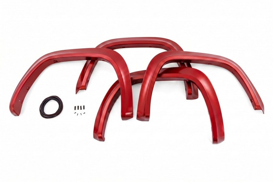 Расширители колёсных арок Sport, цвет 3U5 Supersonic Red, Toyota Tundra III, Rough Country — фото 4