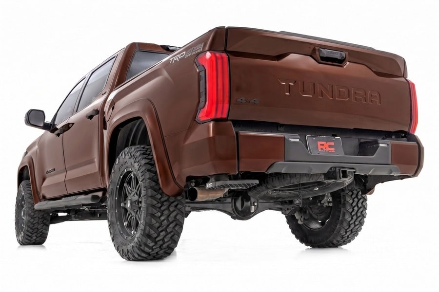 Расширители колёсных арок Sport, цвет 4X4 Smoked Mesquite, Toyota Tundra III, Rough Country — фото 3