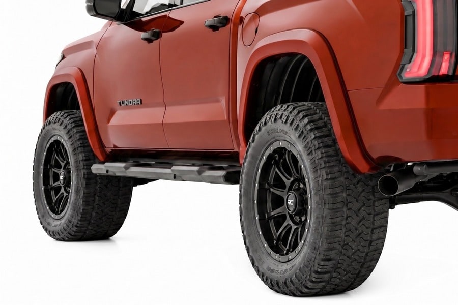 Расширители колёсных арок Sport, цвет 4Z0 Terra, Toyota Tundra III, Rough Country — фото 1
