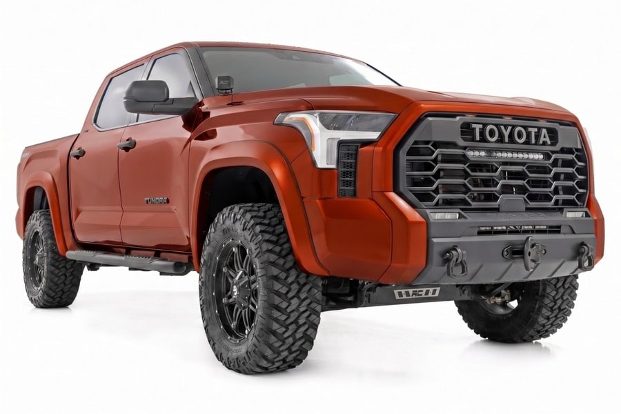 Расширители колёсных арок Sport, цвет 4Z0 Terra, Toyota Tundra III, Rough Country — фото 2