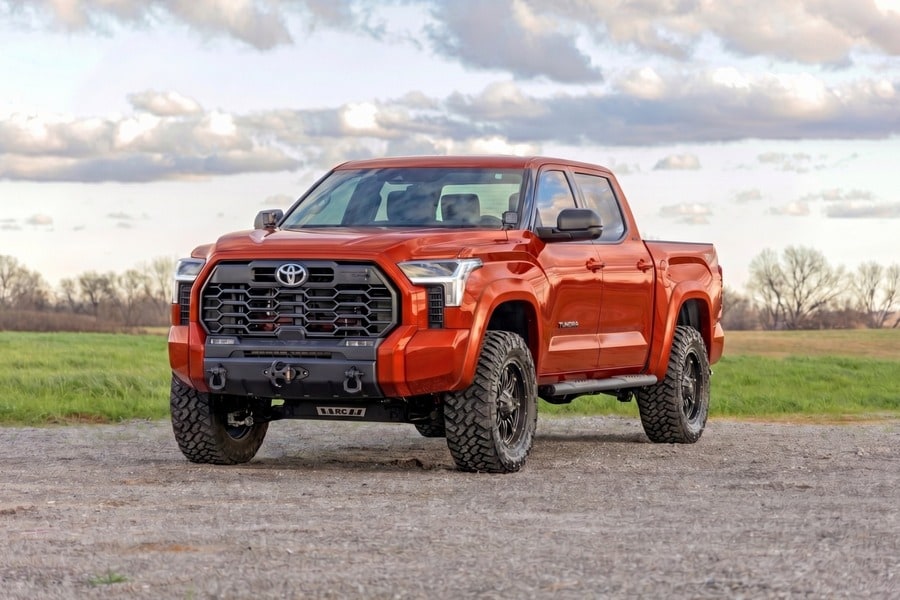 Расширители колёсных арок Sport, цвет 4Z0 Terra, Toyota Tundra III, Rough Country — фото 5