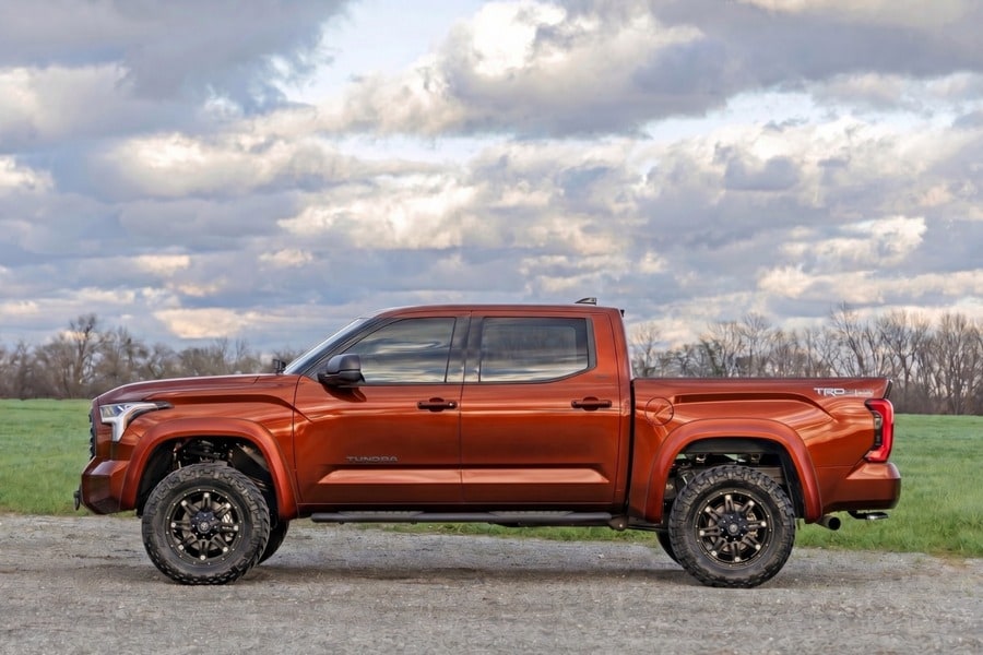 Расширители колёсных арок Sport, цвет 4Z0 Terra, Toyota Tundra III, Rough Country — фото 7