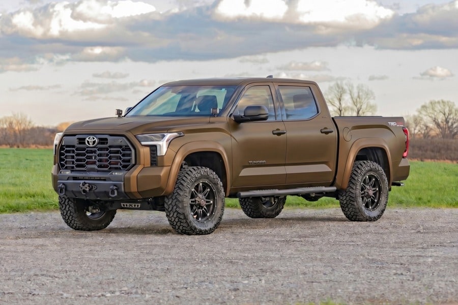 Расширители колёсных арок Sport, цвет 4Z2 Mudbath, Toyota Tundra III, Rough Country — фото 5