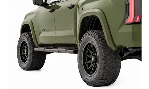 Расширители колёсных арок Sport, цвет 6V7 Army Green, Toyota Tundra III, Rough Country — фото 1