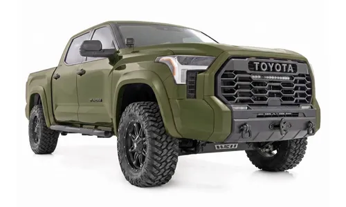Расширители колёсных арок Sport, цвет 6V7 Army Green, Toyota Tundra III, Rough Country — фото 2