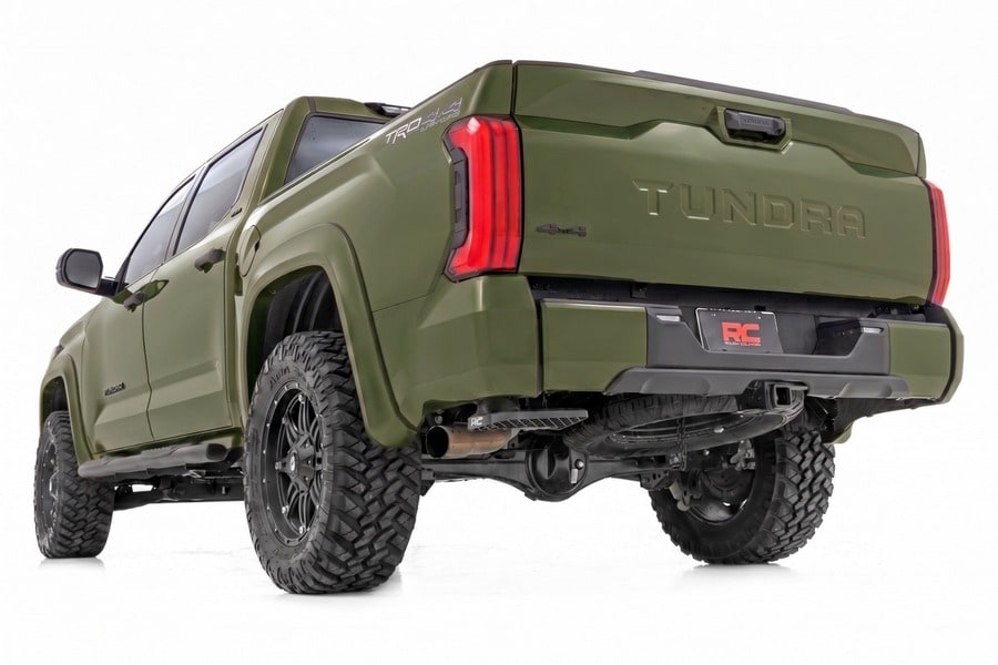 Расширители колёсных арок Sport, цвет 6V7 Army Green, Toyota Tundra III, Rough Country — фото 3