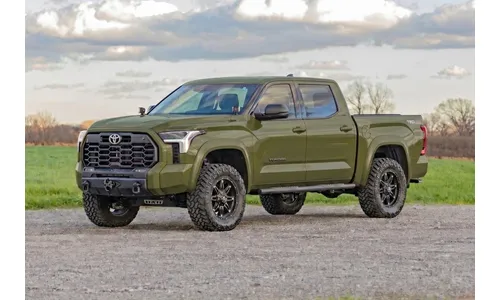 Расширители колёсных арок Sport, цвет 6V7 Army Green, Toyota Tundra III, Rough Country — фото 6