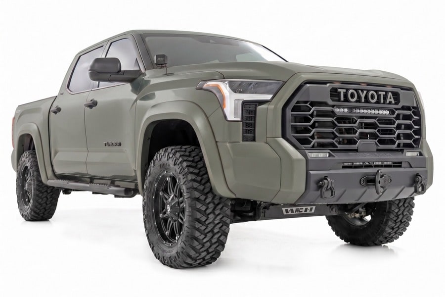 Расширители колёсных арок Sport, цвет 6X3 Lunar Rock, Toyota Tundra III, Rough Country — фото 2