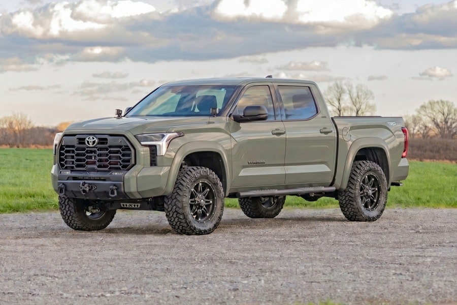 Расширители колёсных арок Sport, цвет 6X3 Lunar Rock, Toyota Tundra III, Rough Country — фото 5