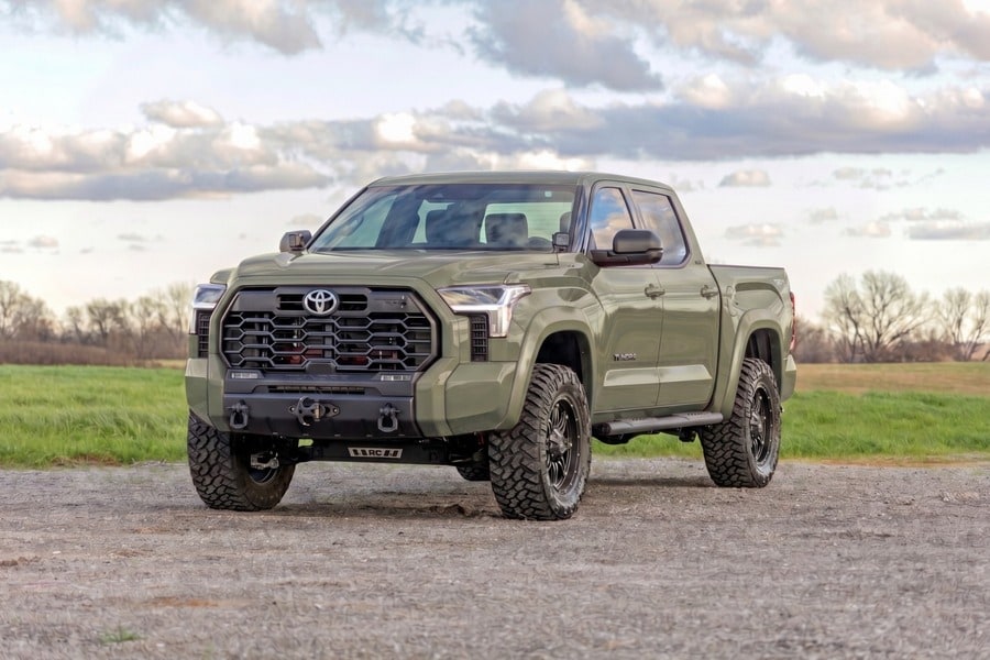 Расширители колёсных арок Sport, цвет 6X3 Lunar Rock, Toyota Tundra III, Rough Country — фото 6