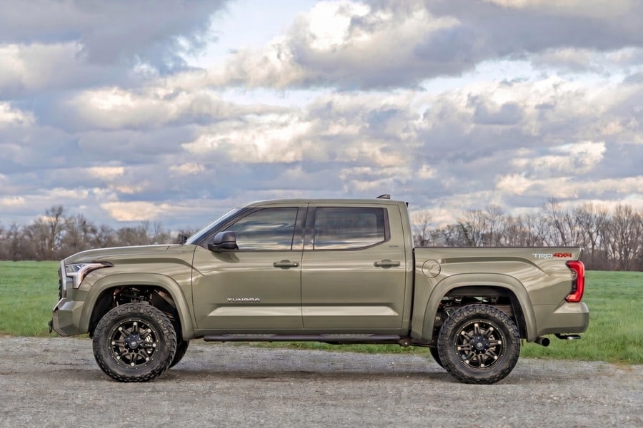Расширители колёсных арок Sport, цвет 6X3 Lunar Rock, Toyota Tundra III, Rough Country — фото 7
