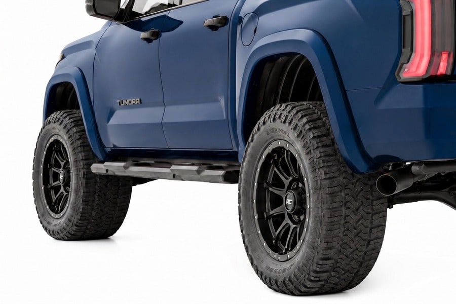 Расширители колёсных арок Sport, цвет 8X8 Blueprint Pearl, Toyota Tundra III, Rough Country — фото 1