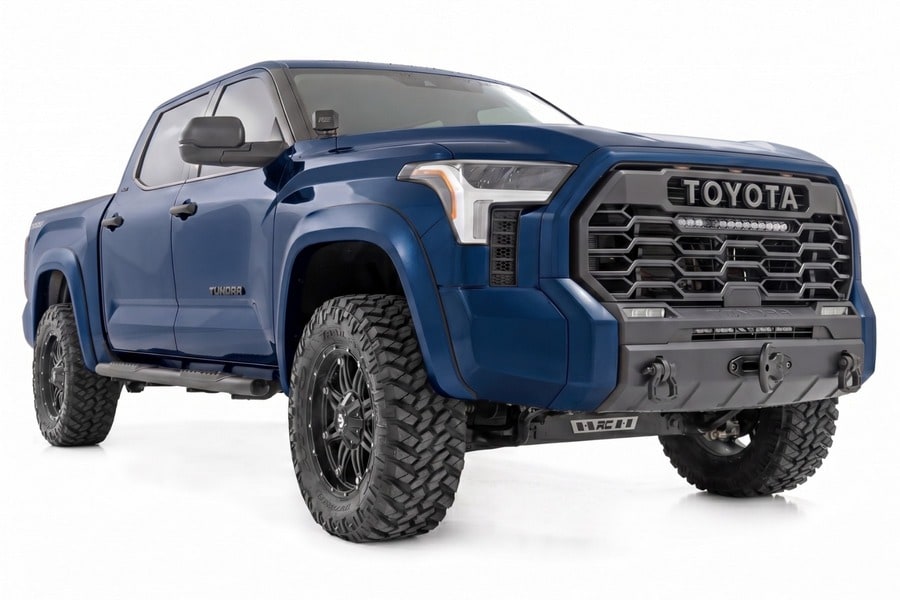 Расширители колёсных арок Sport, цвет 8X8 Blueprint Pearl, Toyota Tundra III, Rough Country — фото 2