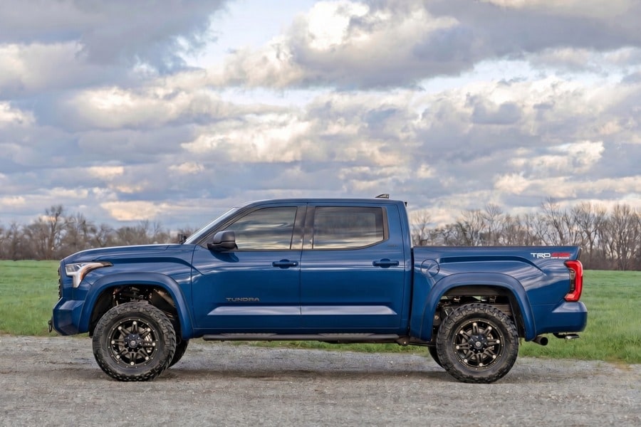 Расширители колёсных арок Sport, цвет 8X8 Blueprint Pearl, Toyota Tundra III, Rough Country — фото 7